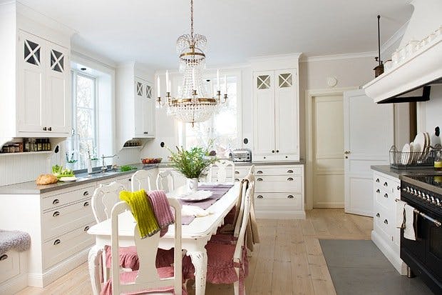 Moderne kjøkken i gammel stil Moderne kjøkken i gammel stil